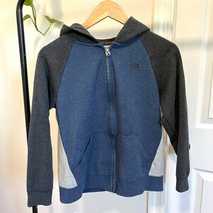 Roots Kids Navy and Charcoal Hoodie